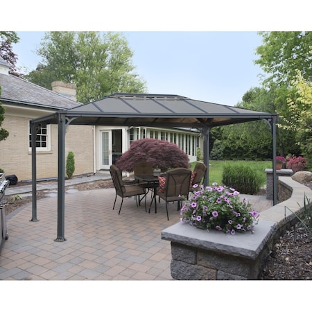 Palram - Canopia  10 x 12 ft. Martinique 3600 Garden Gazebo HG9169